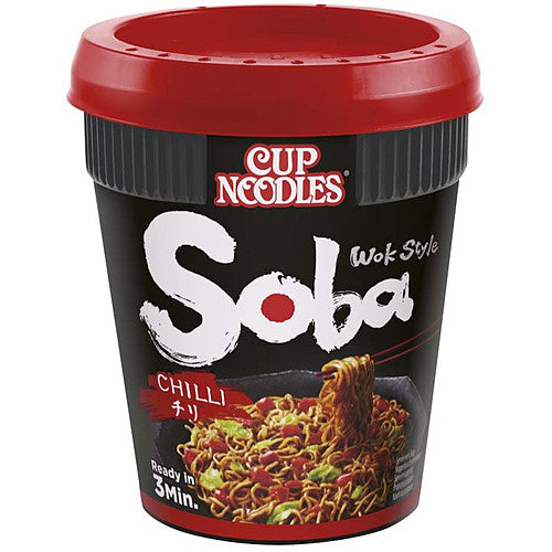NISSIN SOBA NOODLESCHILLI 8x92GRM