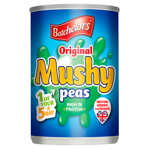 BATCHELORS ORIGINAL MUSHY PEAS 12x300GRM