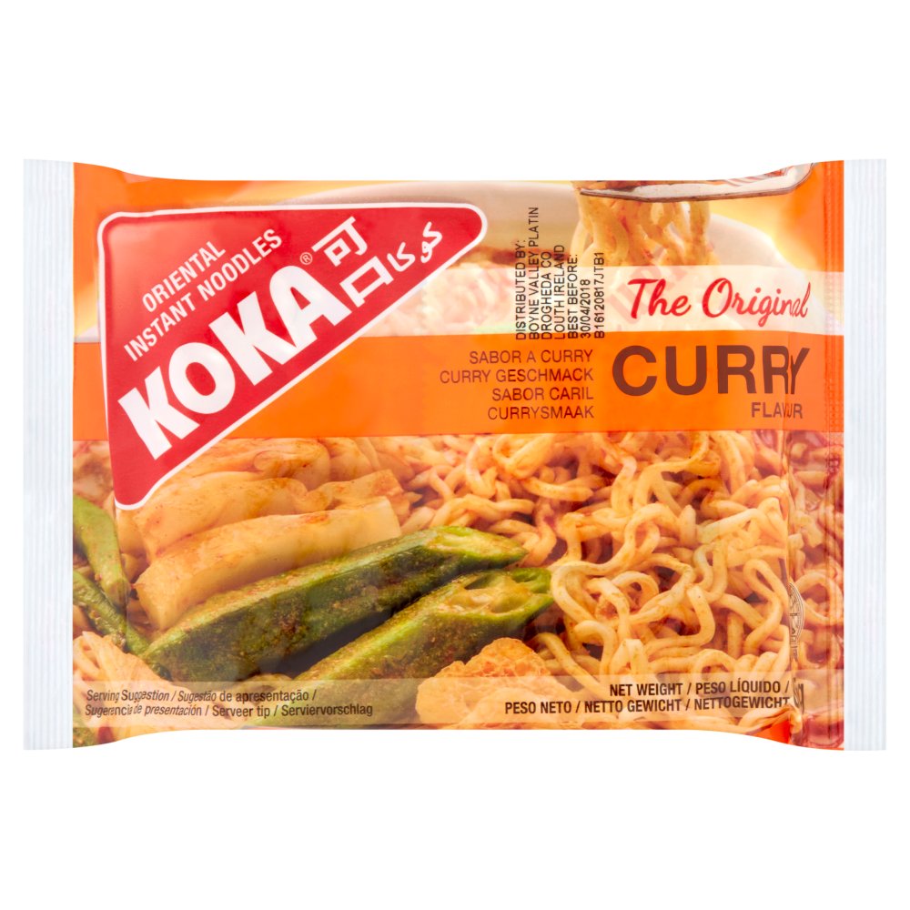 KOKA NOODLES CURRY 30x85GRM