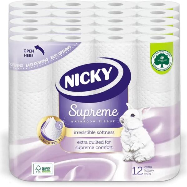 NICKY SUPREME TOILET TISSUE