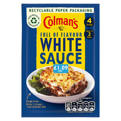 COLMANS WHITE SAUCE 10x25G