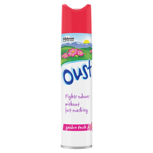 OUST AEROSOL GARDEN FRESH