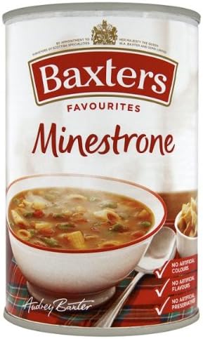 BAXTERS MINSTRONE SOUP 12x400GRM