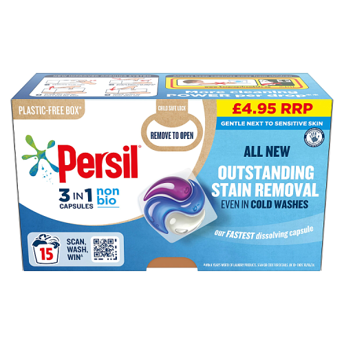 PERSIL CAPSULES NON BIO 15WASH
