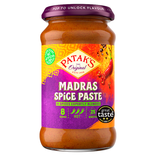 PATAKS MADRAS SPICE PASTE 6x283 G