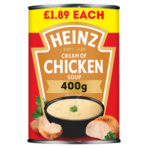 HEINZ CHICKEN SOUP 12x400GRM