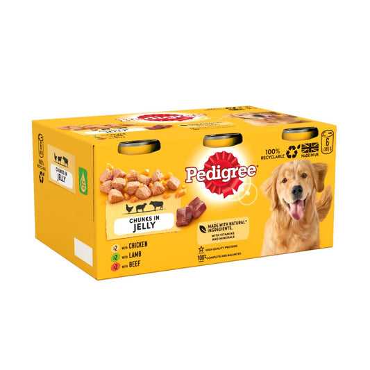 PEDIGREE Chicken in Jelly Can (12 x 385g Packs)