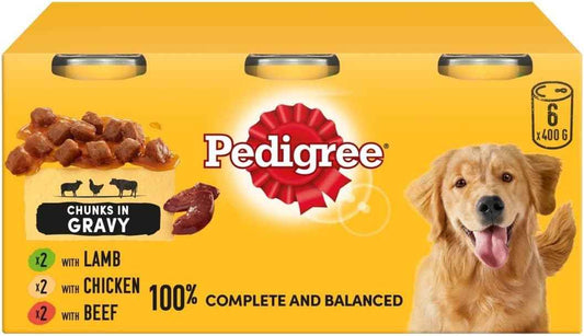 PEDIGREE Can Gravy 6PK (4 x 400g Packs)