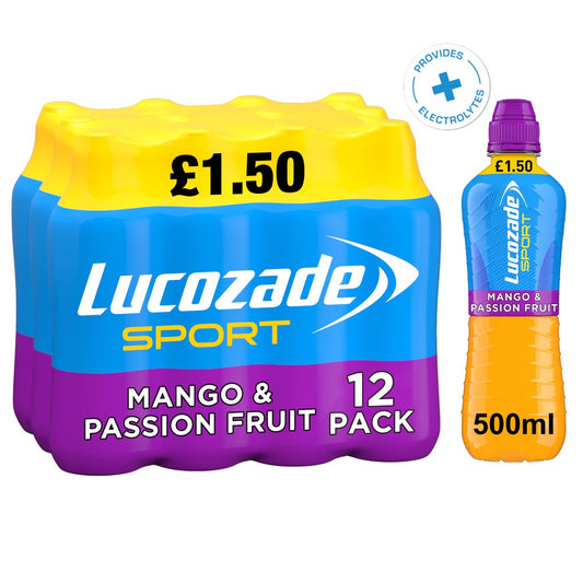 LUCOZADE SPORT MANGO & PASSION FRUIT