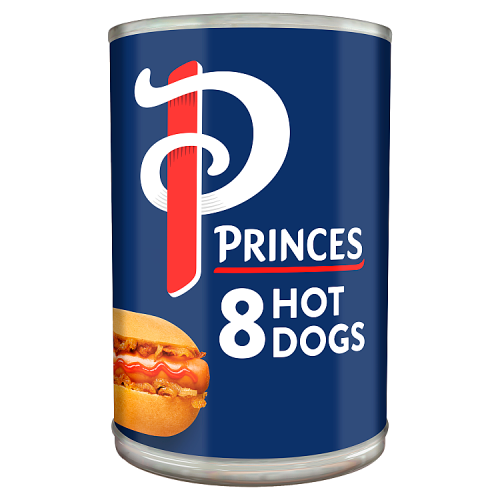PRINCES HOT DOGS 12x400GMS