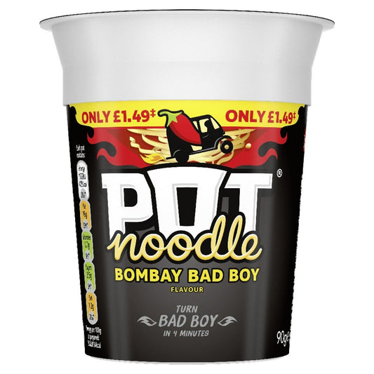 POT NOODLE BOMBAY BAD BOY 12x90G