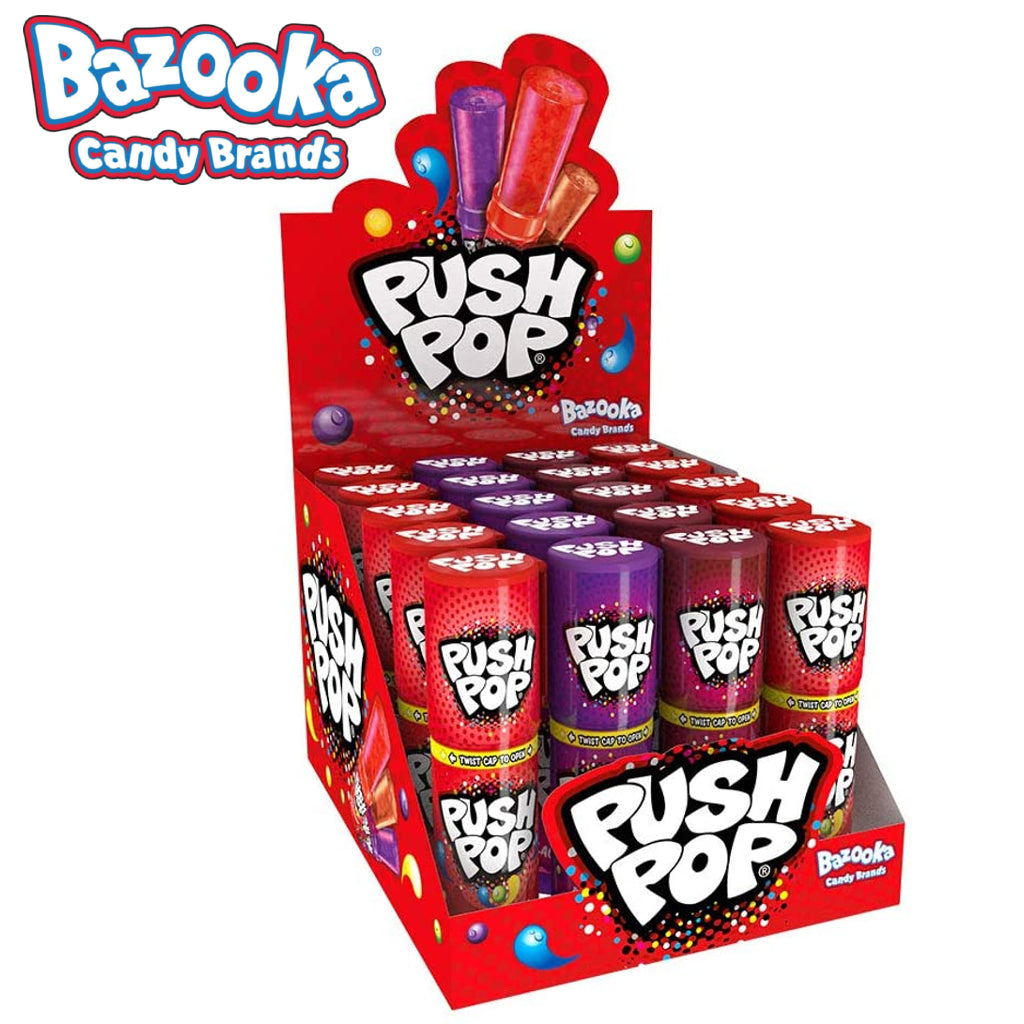 BAZOOKA PUSH POP MIX 20x15GRM