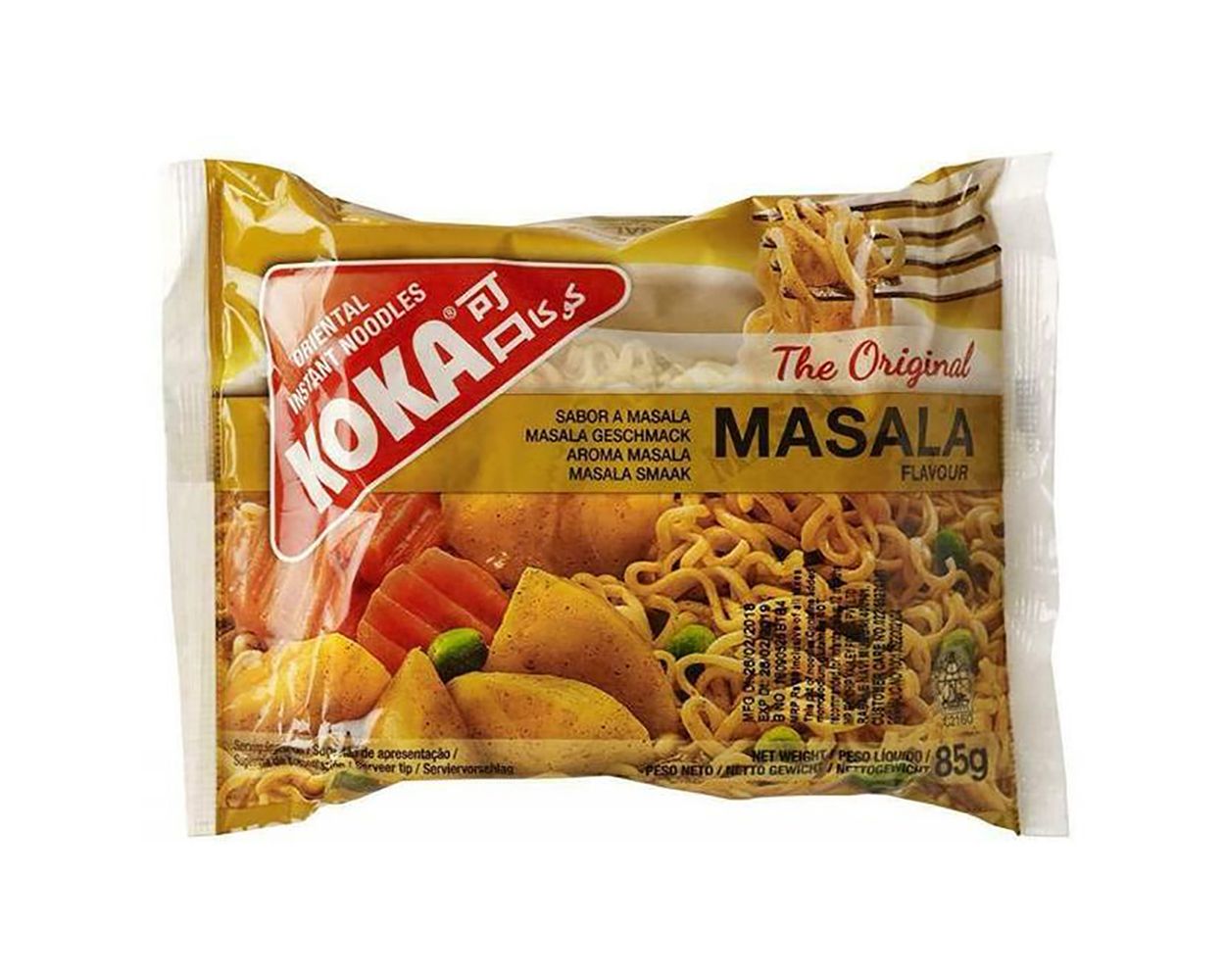KOKA NOODLES MASALA 30x85GRM