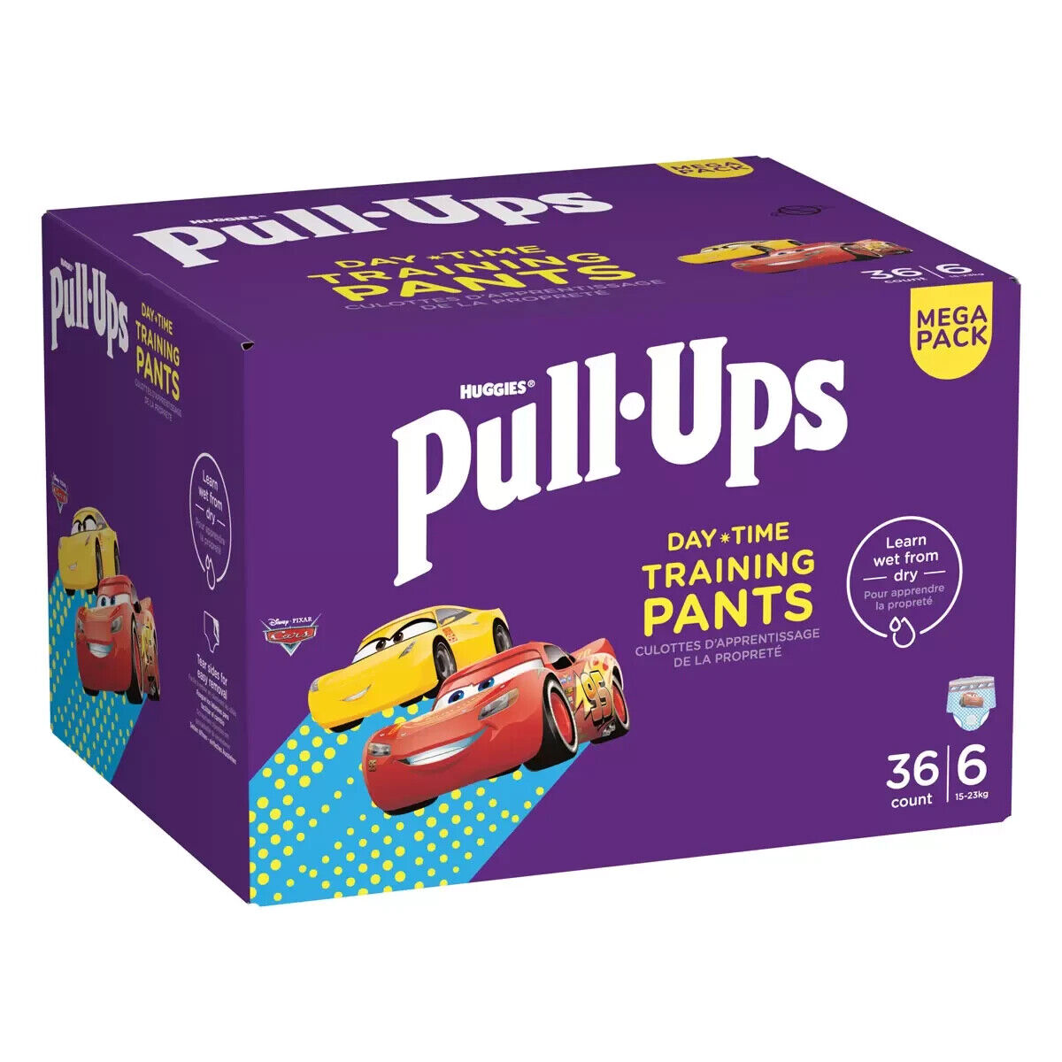 HUGGIES PULL BOY DAYTIME SIZE 6