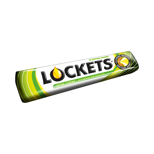 LOCKETS EXTRA STRONG MENTHOL 20x43GRM