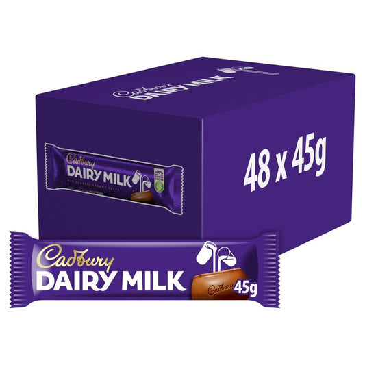 CADBURY DAIRY MILK BAR 48x45GRM