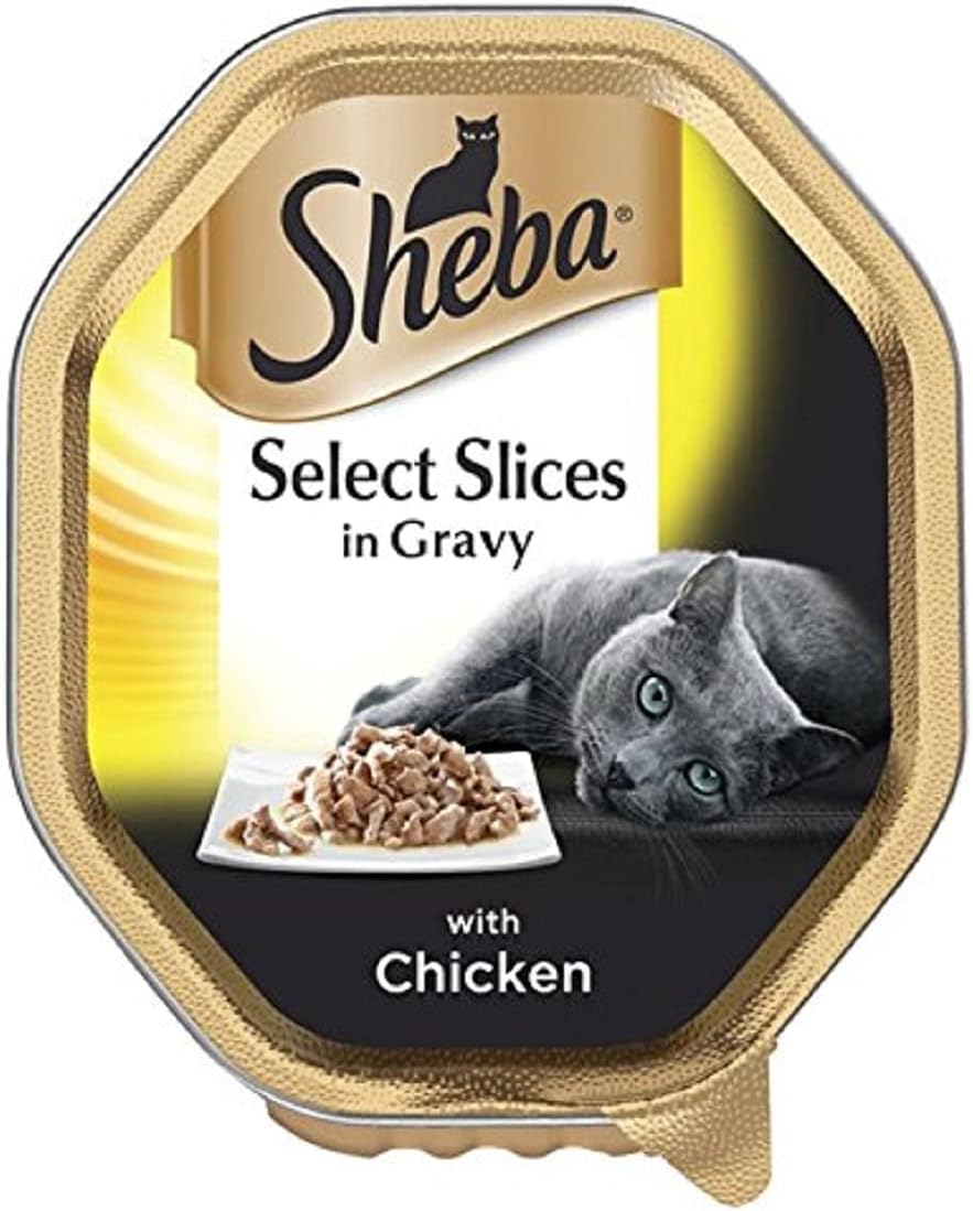 SHEBA TRAY CHICKEN IN GRAVY 22x85G