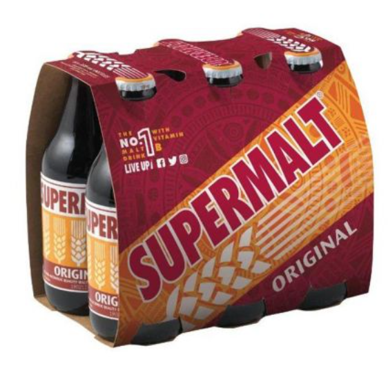 SUPERMALT BOTTLES 6PACK