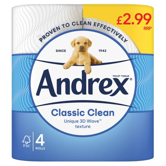 ANDREX CLASSIC CLEAN (6x4ROLL)