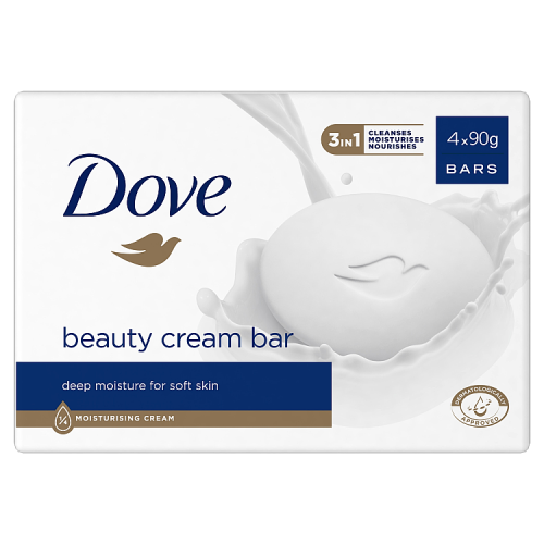 DOVE CREAM BAR SOAP 4PACK