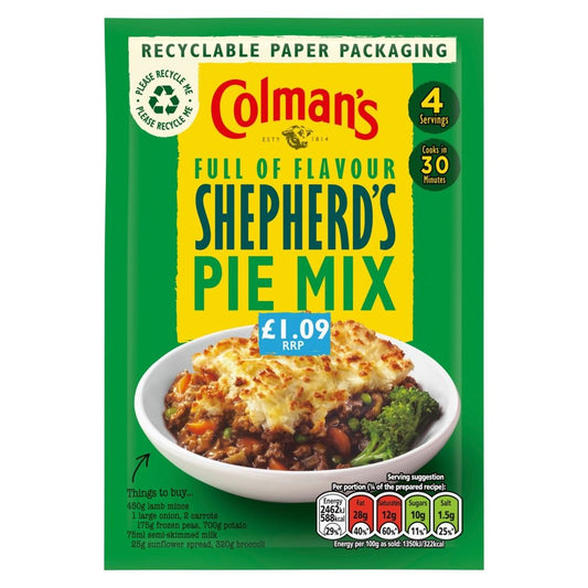 COLMANS SHEPHERD’S PIE 16x50G