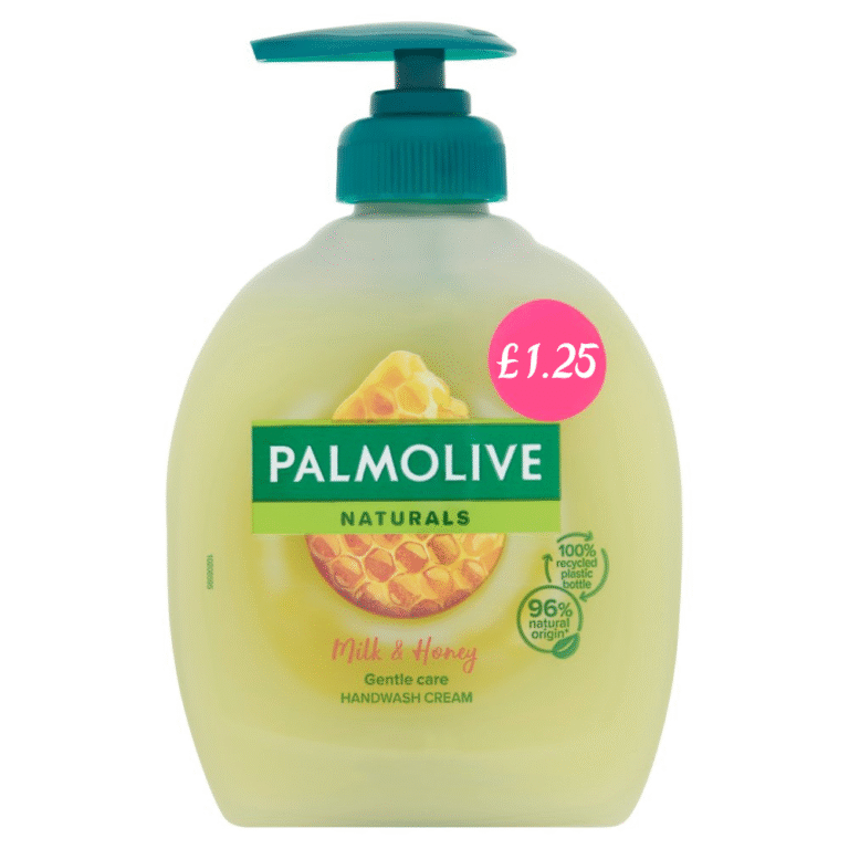 PALMOLIVE H/WASH MILK&HONEY