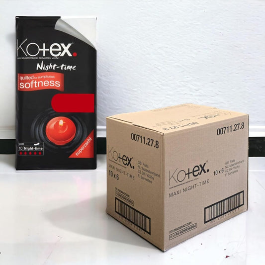 KOTEX MAXI NIGHTTIME 6*10`S