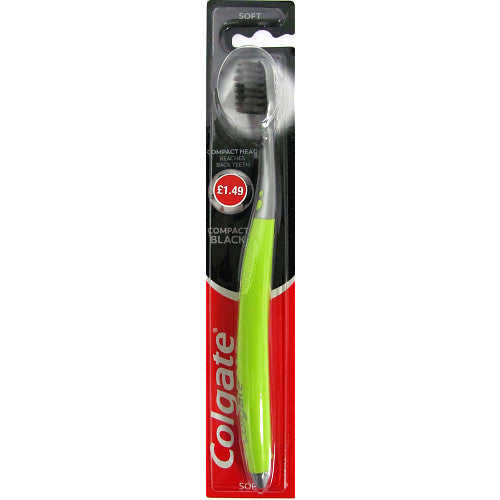 COLGATE TOOTHBRUSH COMPACT BLACK