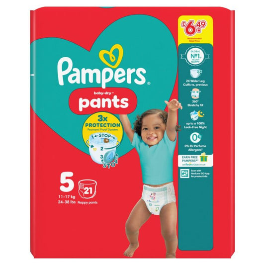 PAMPERS BABY DRY PANTS CP
