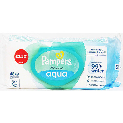 PAMPERS BABY WIPES HARMONIE AQUA