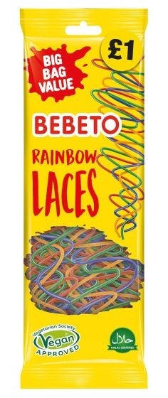 BEBETO RAINBOW LACES 12x160G