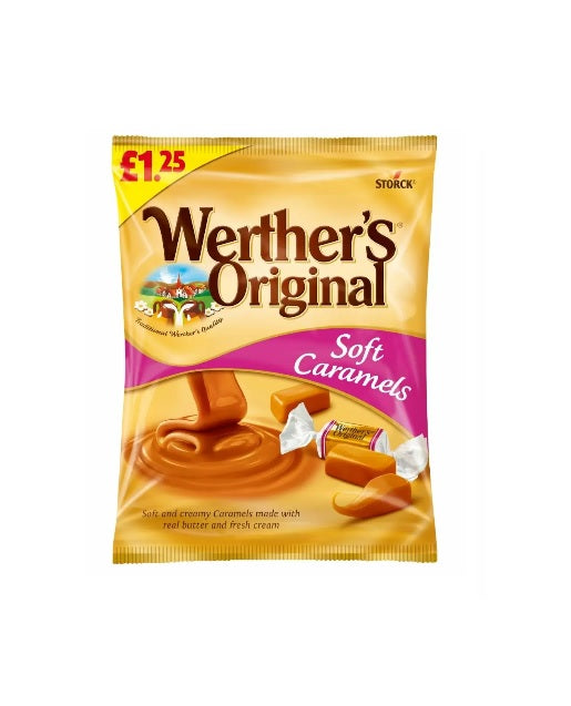 WERTHER’S ORIGINAL SOFT CARAMELS 12x110G