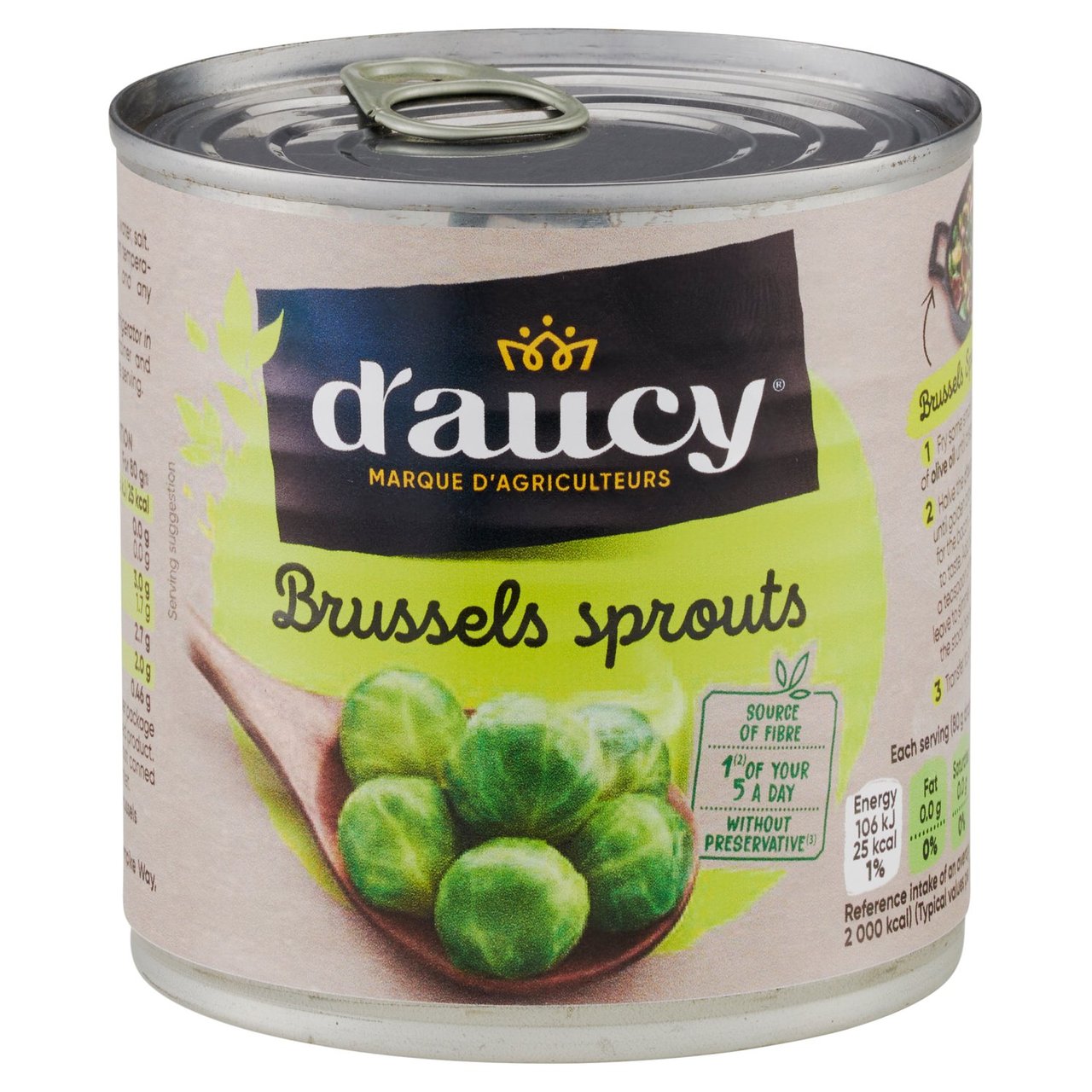 D’AUCY BRUSSELS SPROUTS 12x400G