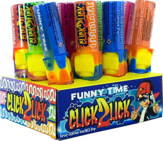 CANDY CASTLE CREW CLICK 2 LICK POP 12x24G
