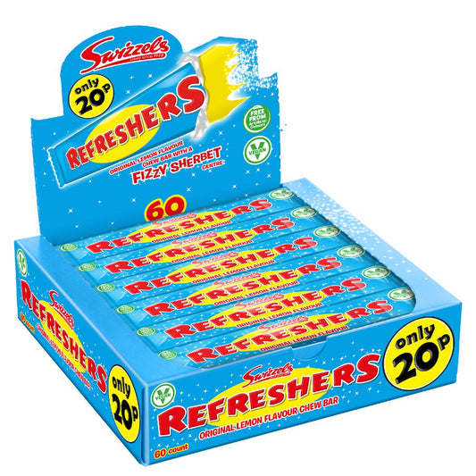 REFRESHERS ORIGINAL LEMON CHW BAR 60x18G