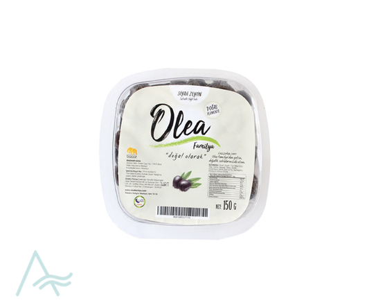 OLEA BLACK OLIVES IN OIL 12x1x1KG