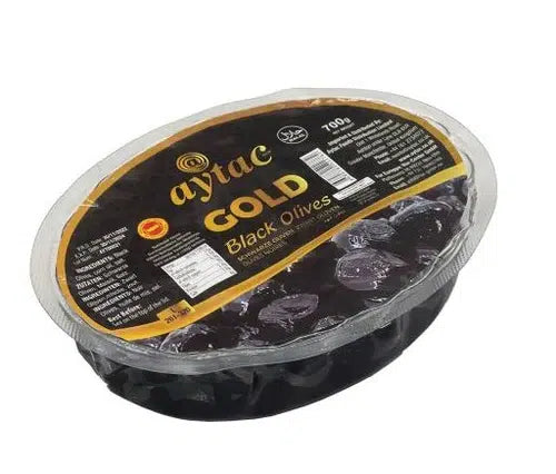 OLEA BLACK OLIVES IN OIL GOLD 6x1x1KG