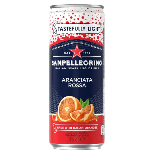 SANPELLEGRINO ARANCIATA ROSSA(BLOOD ORANGE) 12x330ML