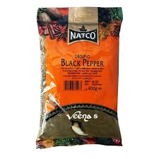 NATCO BLACK PEPPER GROUND 10x400G