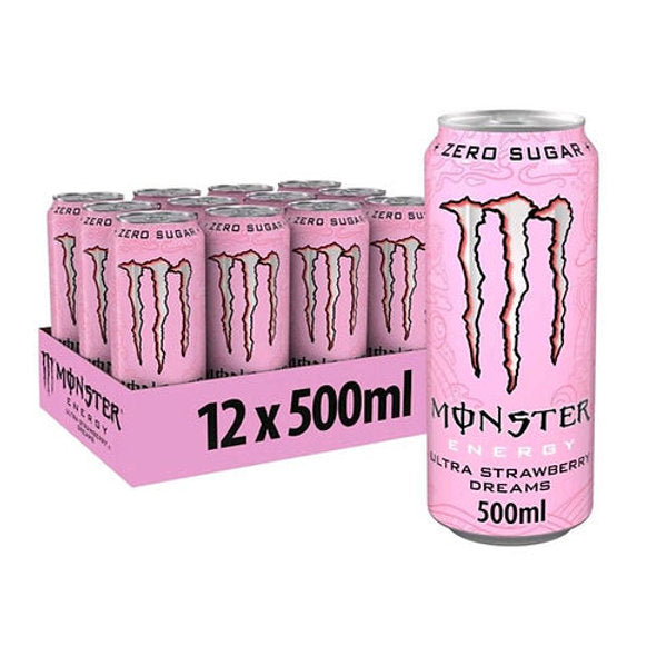 MONSTER ENERGY ULTRA STRAWBERY DREAM
