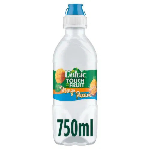 VOLVIC TOUCH OF FRUIT S/F MANGO & PASSIONFRUIT 6x750ML