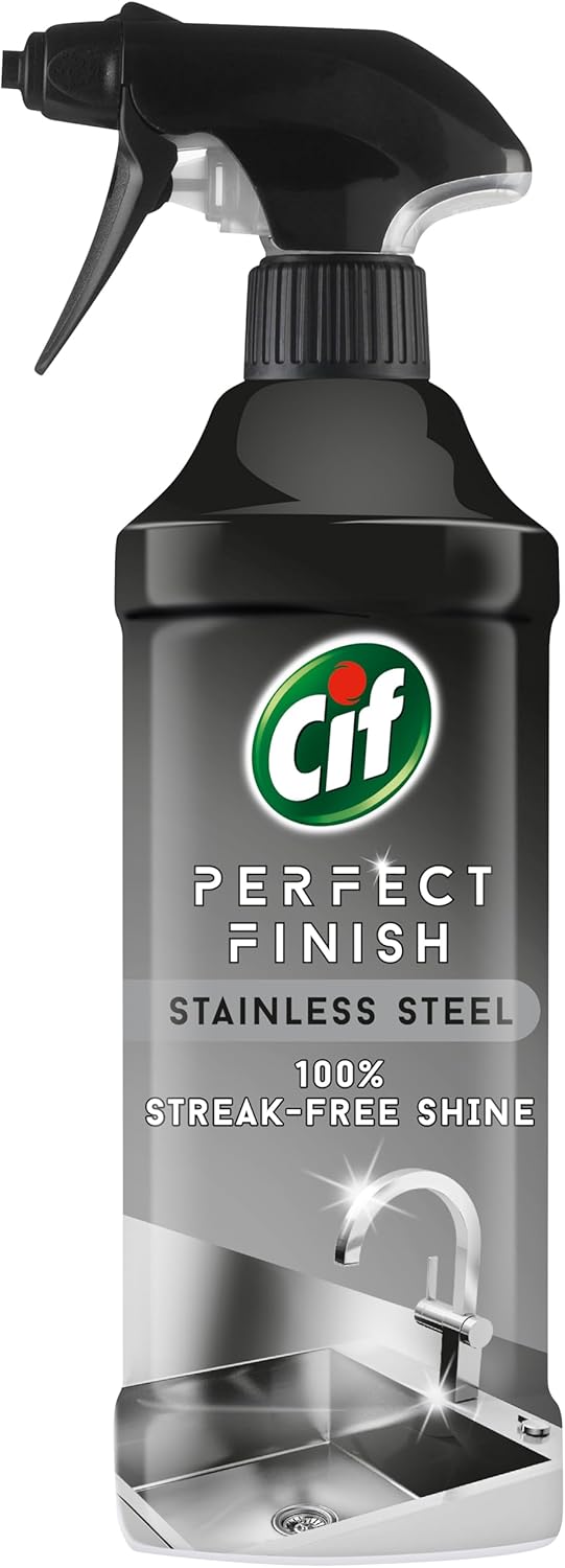 CIF SPECIALIST STAINLESS STEEL CLEANER | 9 × 435ml