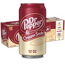 DR PEPPER CREAM SODA CAN