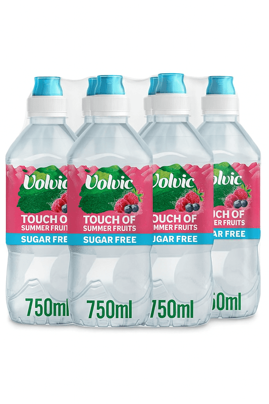 VOLVIC TOUCH OF FRUIT SUMMER FRUITS SUGAR FREE 6x750ML