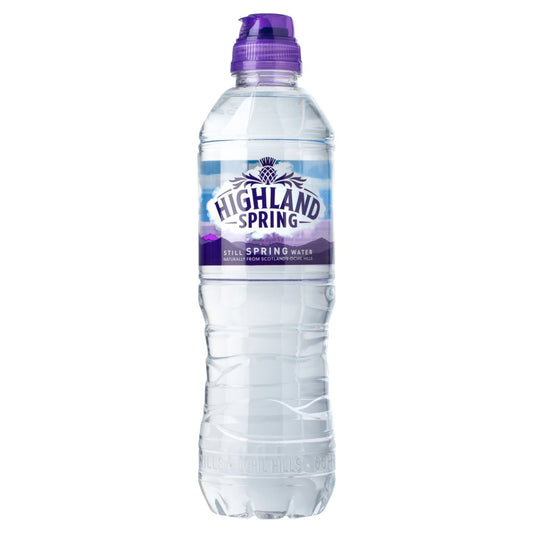 HIGHLAND SPRING STILL WATER SPORT CAP 24x500ML