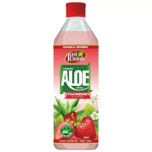JUST DRINK STRAWBERRY ALOE