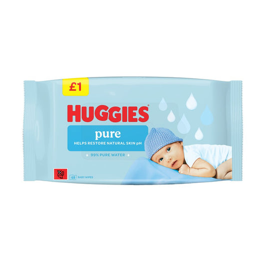 HUGGIES PURE BABY WIPES