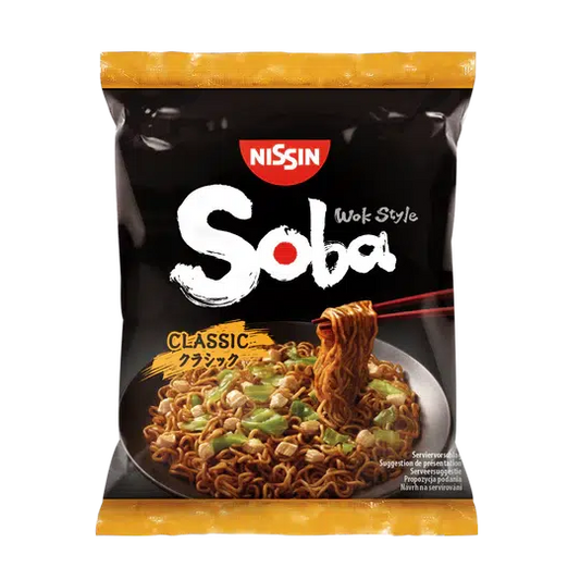 NISSIN SOBA NOODLES CLASSIC BAG 9x109GM