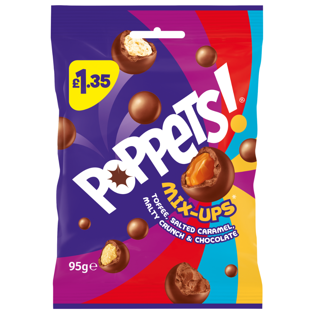 POPPETS MIX UP BAG 10x95G