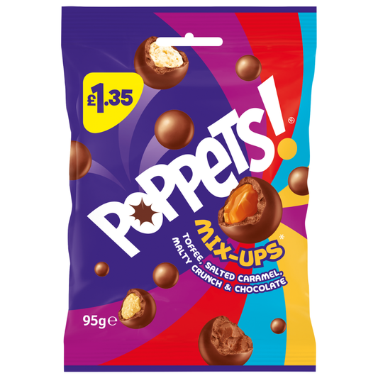 POPPETS MIX UP BAG 10x95G